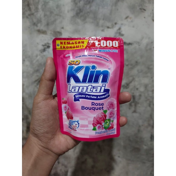 So Klin lantai sachet