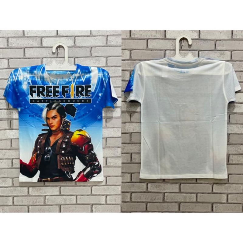 KAOS ANAK FF FREE FIRE BOOYAH GARENA GAMING