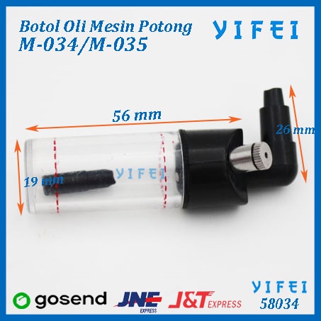 M-034 Dan M-035 Botol Minyak Mesin Potong KM/YIFEI-58034