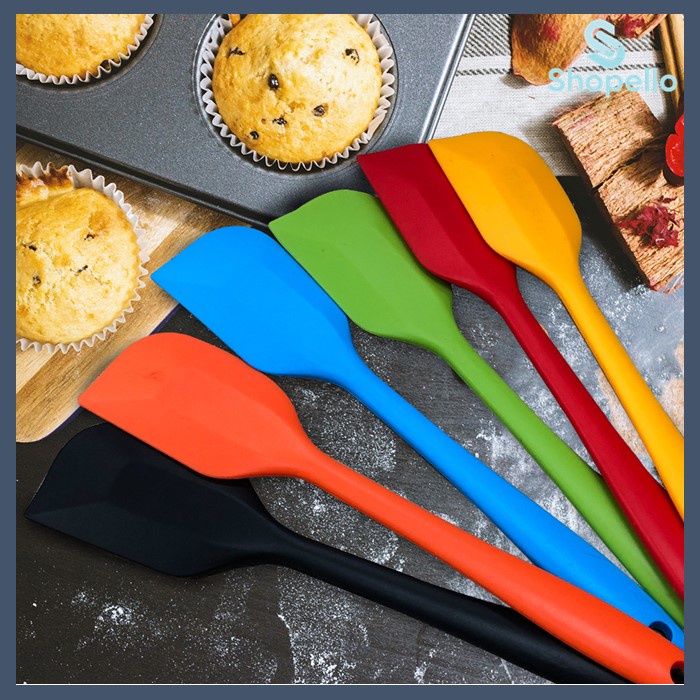 SHOPELLO - Spatula Silikon Sutil Pengaduk Adonan Spatula Kue Tahan Panas Food Grade