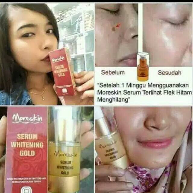 Moriskin serum whtening gold