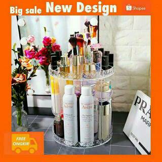 ZXID Rak Organizer Kosmetik Makeup Putar 360Derajat ZXID Rak Organizer Kosmetik Makeup Putar 360Derajat