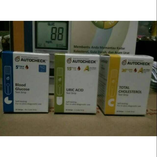 PAKET REFILL STRIP AUTOCHECK 3 IN 1