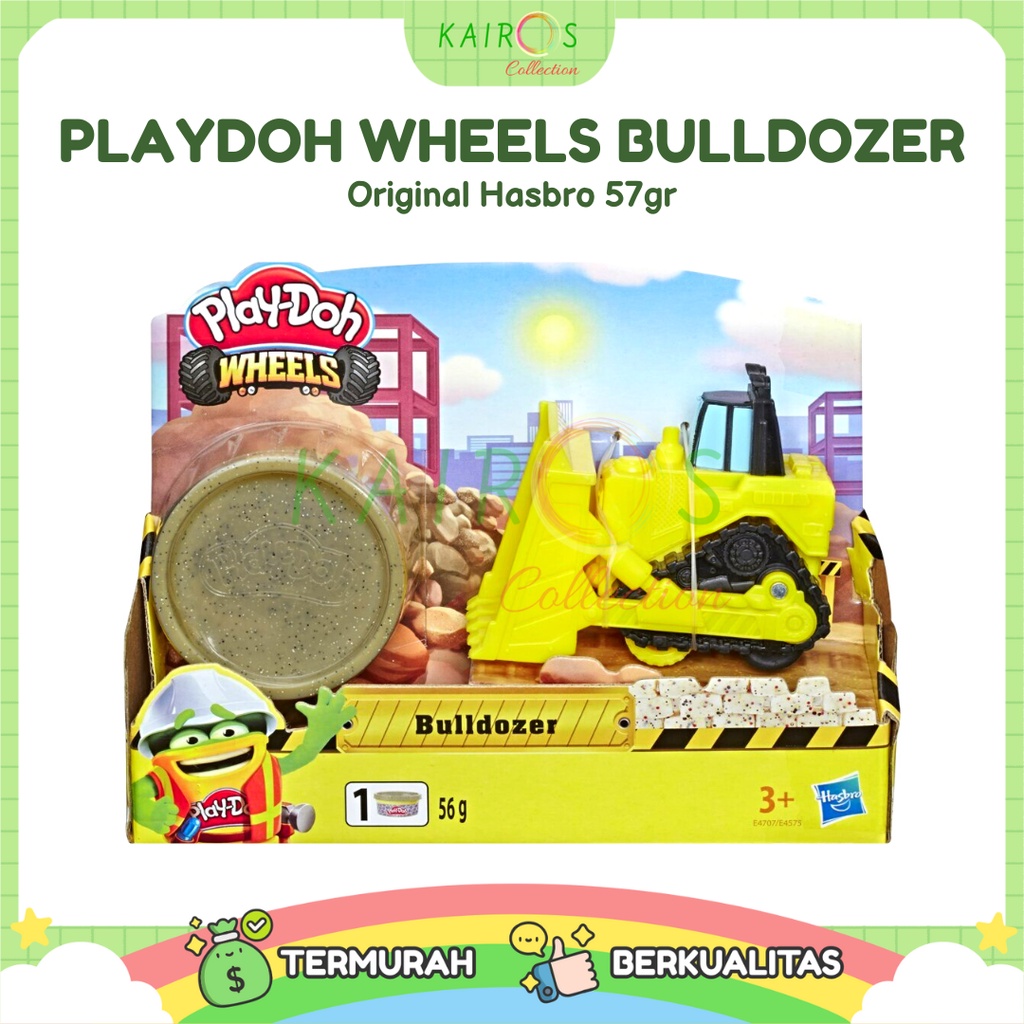 Playdoh Wheels Bulldozer Original Hasbro