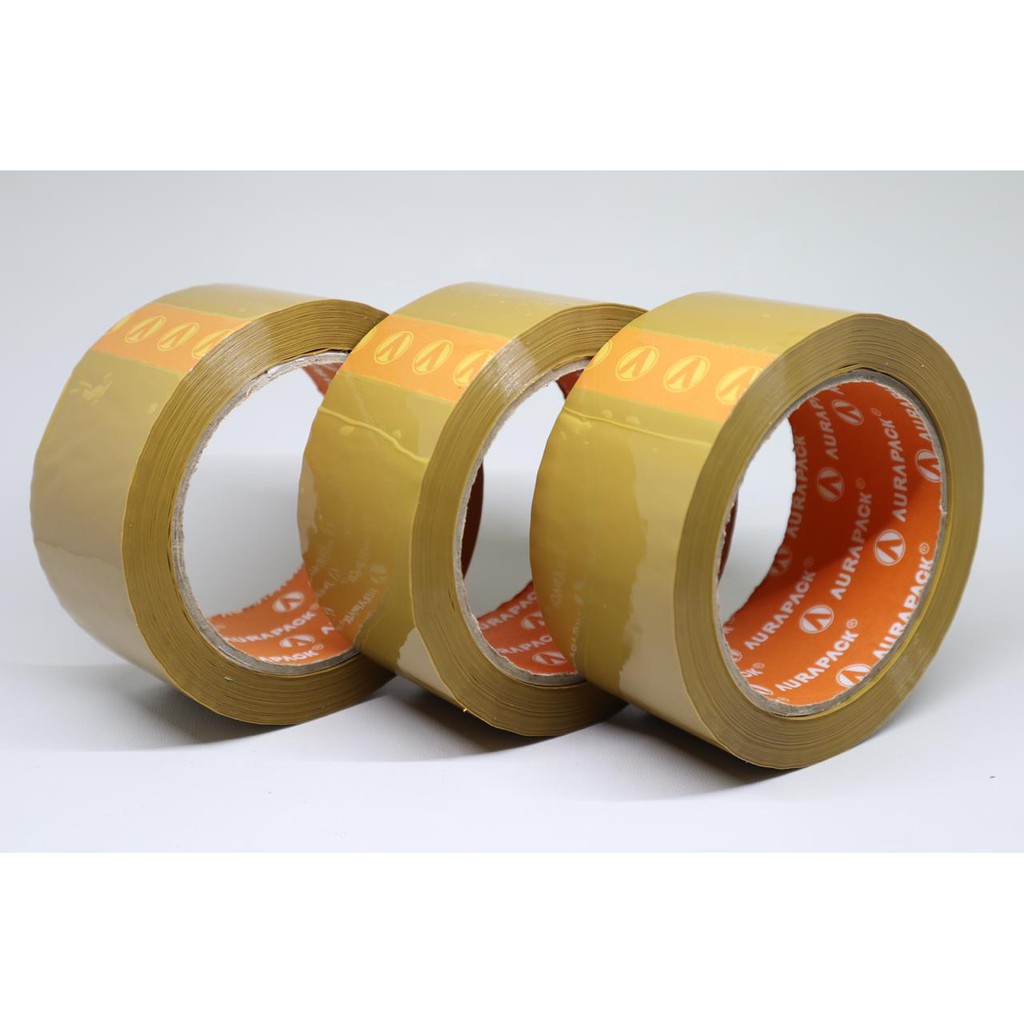 

LAKBAN COKLAT 2 INCH 90 YARD AURA PACK