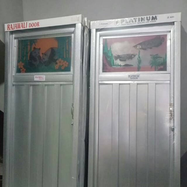 Pintu platinum untuk kamar mandi