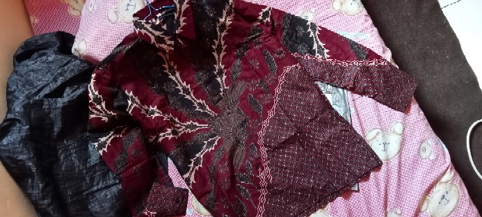 Baju Batik Pria Slimfit Big Size M L Xl Xxl Atasan Kemeja Batik Lengan Panjang Original