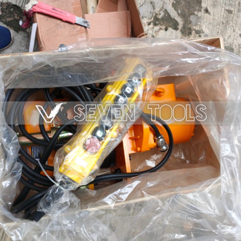 Geared Trolley electrick hoist 2 ton Nagasaki Japan Gear troli hoist