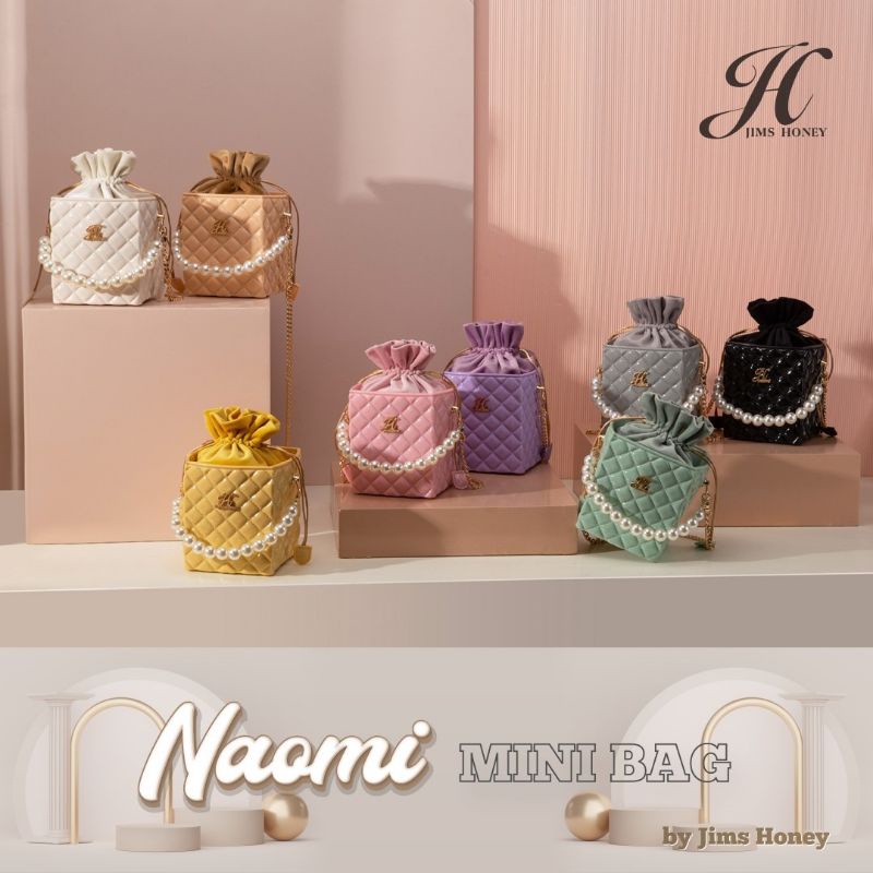 Tas Selempang Wanita Naomi Bucket Bag  by Jims Honey
