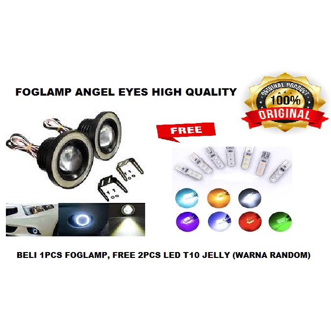 Foglamp 89 MM Angel Eyes