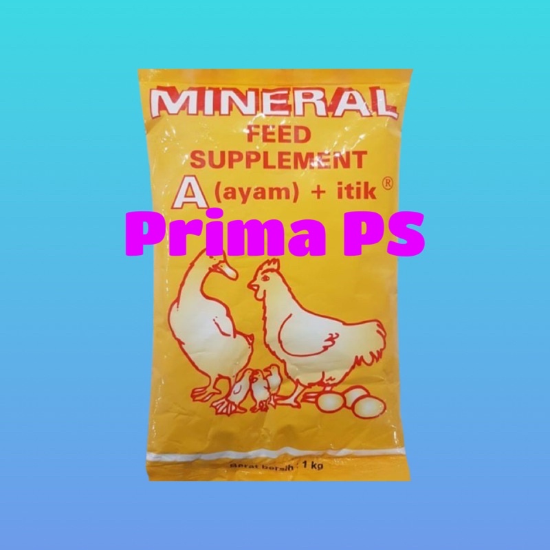 MINERAL FEED SUPPLEMENT A AYAM DAN ITIK vitamin