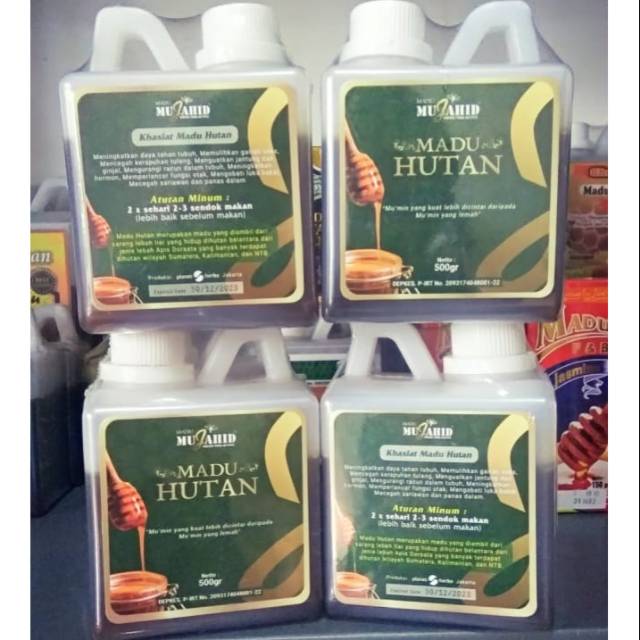 

Kemasan BARU Madu Hutan MUJAHID Madu Hutan Kalimantan ORIGINAL Mujahid 500 gr gram