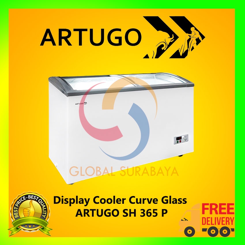 Display Cooler Curve Glass ARTUGO SH 365 P