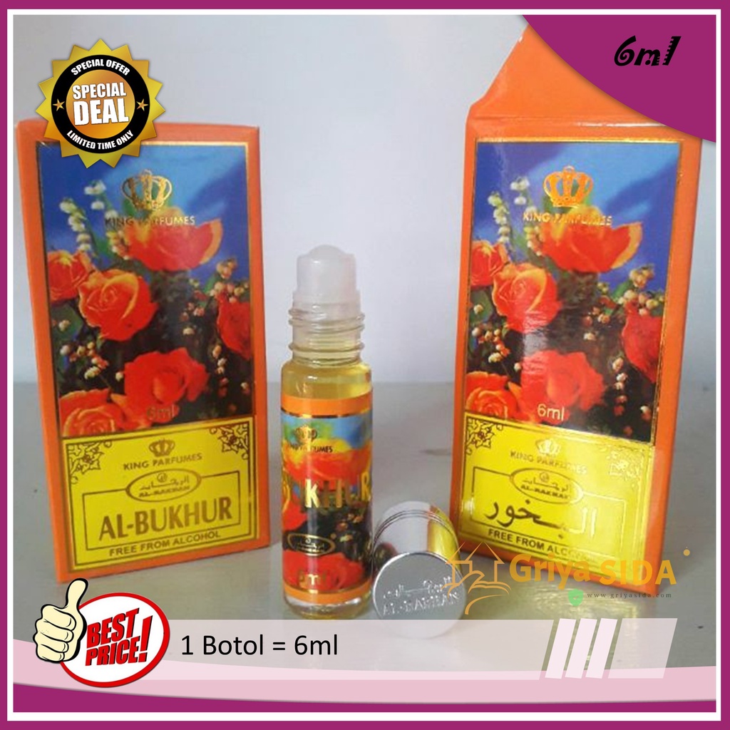 Parfum Bukhur 6ml alraehan aroma Bakhoor al raehan mirip al rehab parfum Harga grosir PROMO!!