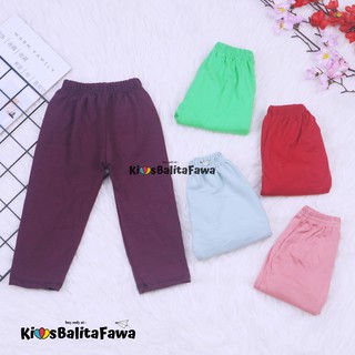 Legging Polos Bayi 3 12 Bulan Celana  Panjang Baby Anak  