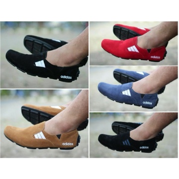 RECOMENDED !!! Sepatu Casual Slop Pria - Slip On Pria - Casual Santai - Formal Kerja - Casual - Adidas Suarez