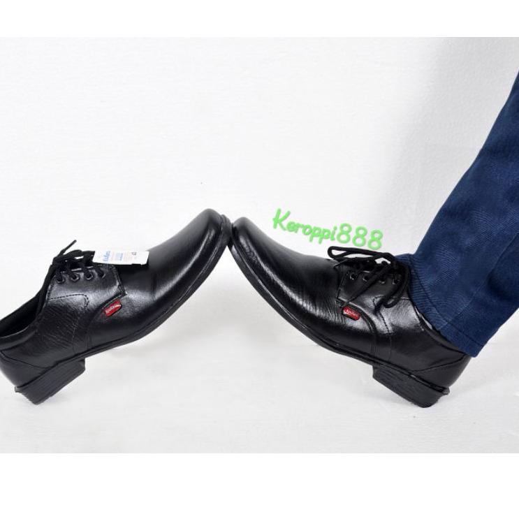 SEPATU PANTOFEL PRIA TALI HITAM DAN COKELAT SEPATU FORMAL SEPATU FANTOVEL SEPATU PANTOPEL SEPATU FAN