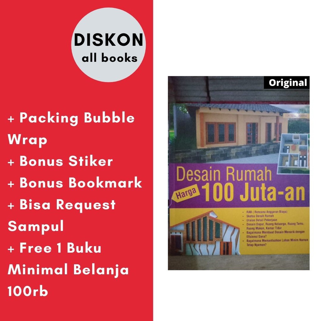 Jual Desain Rumah Harga 100 Jutaan Indonesia Shopee Indonesia