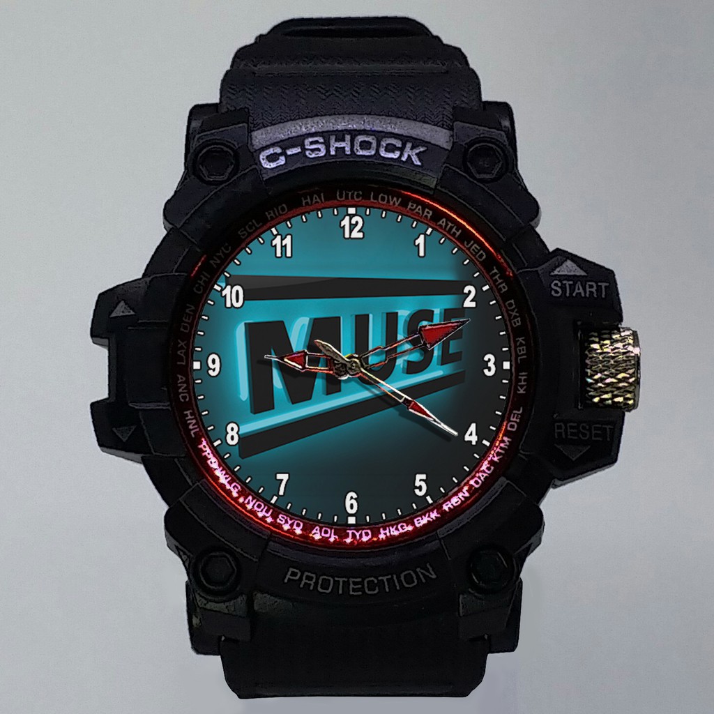 (ISTIMEWA BOSSQUE) JAM TANGAN MUSE LIST MERAH - EXCLUSIVE 4