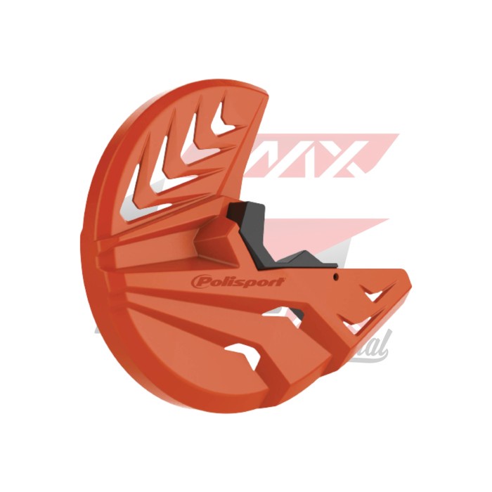 FRONT DISC GUARD POLISPORT KTM - ORANGE