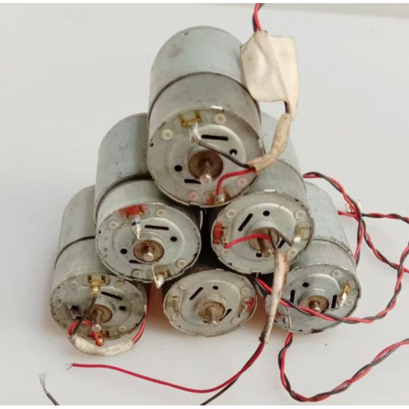 Dc motor ex printer ukuran medium (tanggung)