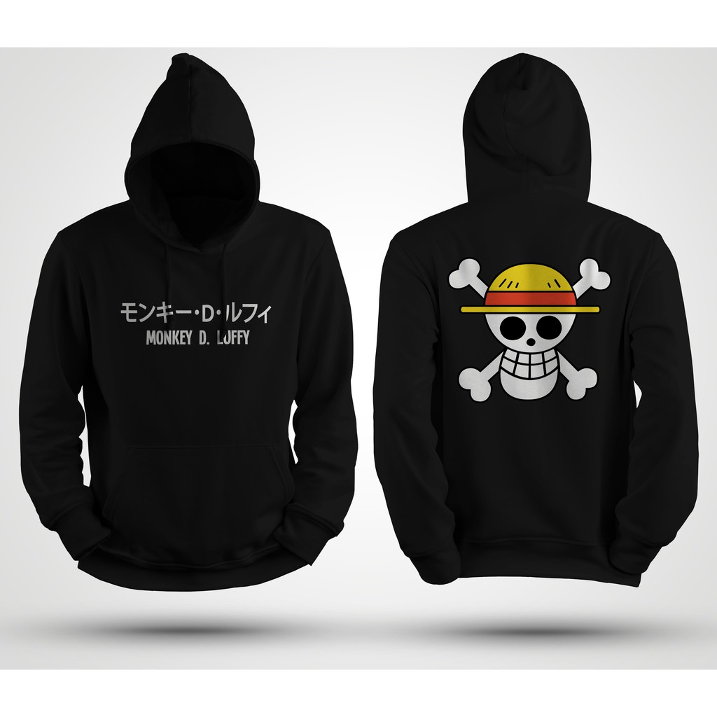 jaket hoodie LUFFY L-XL banyak warna jaket one piece jaket onepiece jaket anime jaket wibu