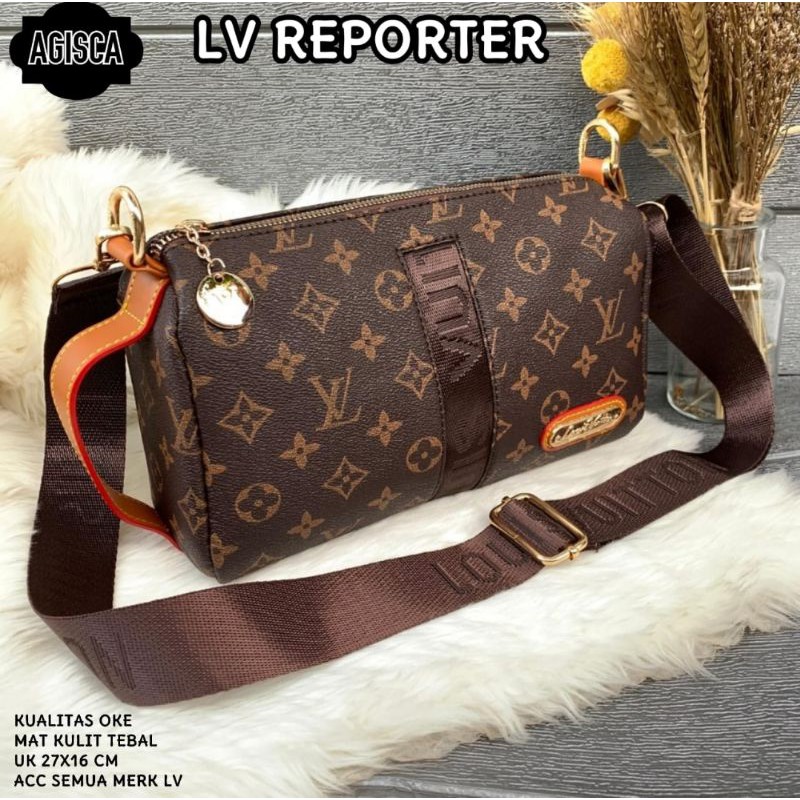 LV Reporter bag/tas/bag/tas wanita/tas cantik/Sling bag