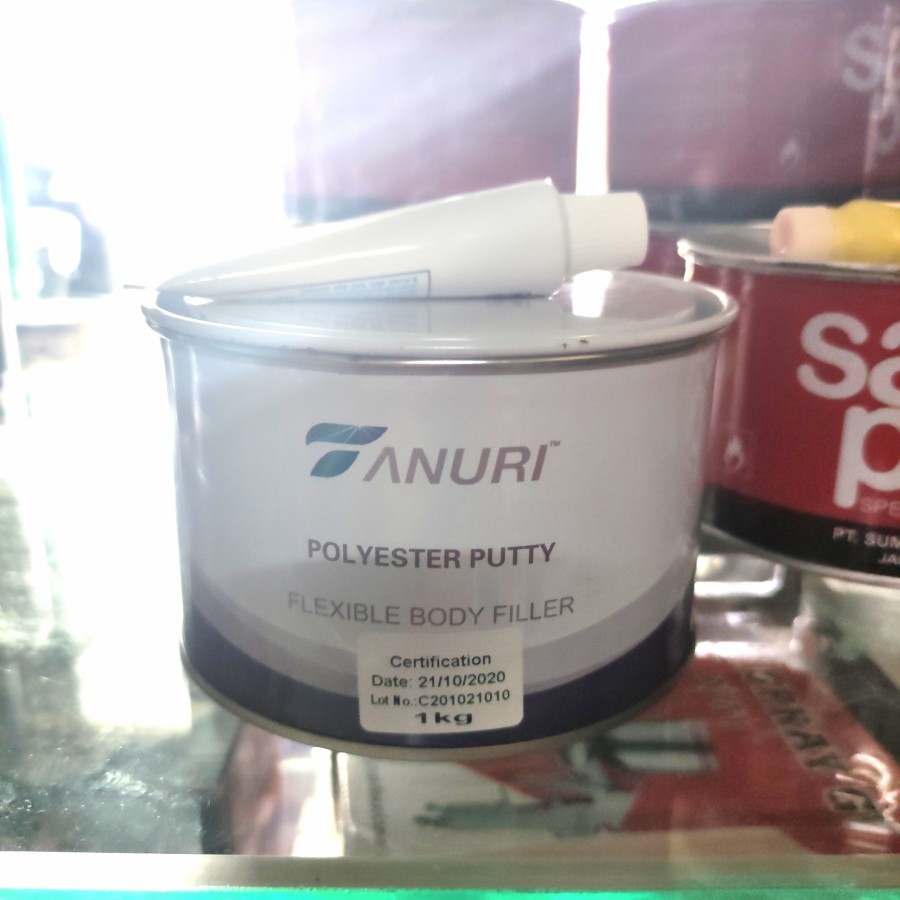 Dempul tanuri 1kg - dempul mobil motor