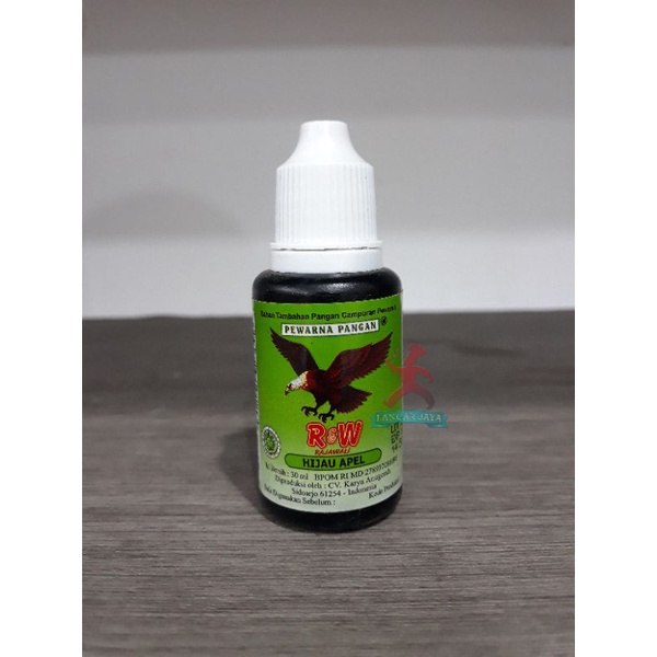 

Pewarna Cair Rajawali 30 ml Hijau Apel