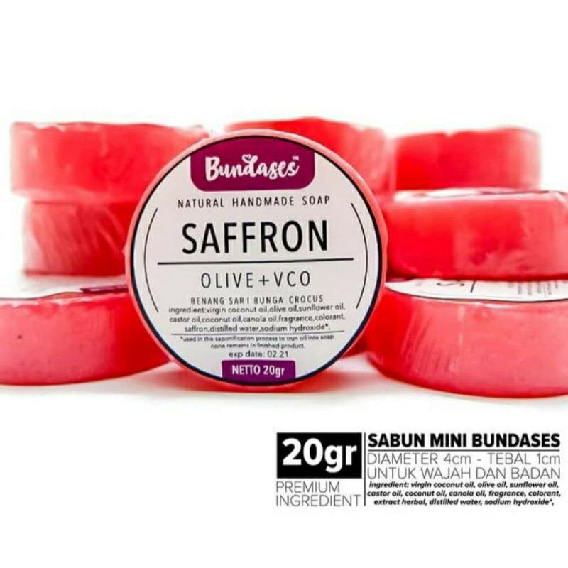 SABUN SAFRON VCO+OLIVE SABUN PEMUTIH SAFRON