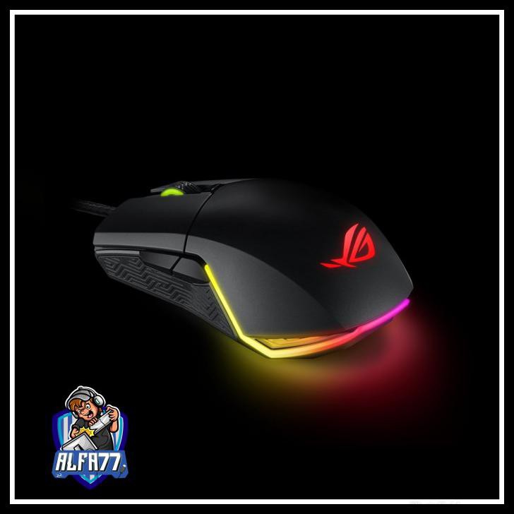 Asus Rog Pugio Aura Rgb - Ambidextrous Gaming Mouse