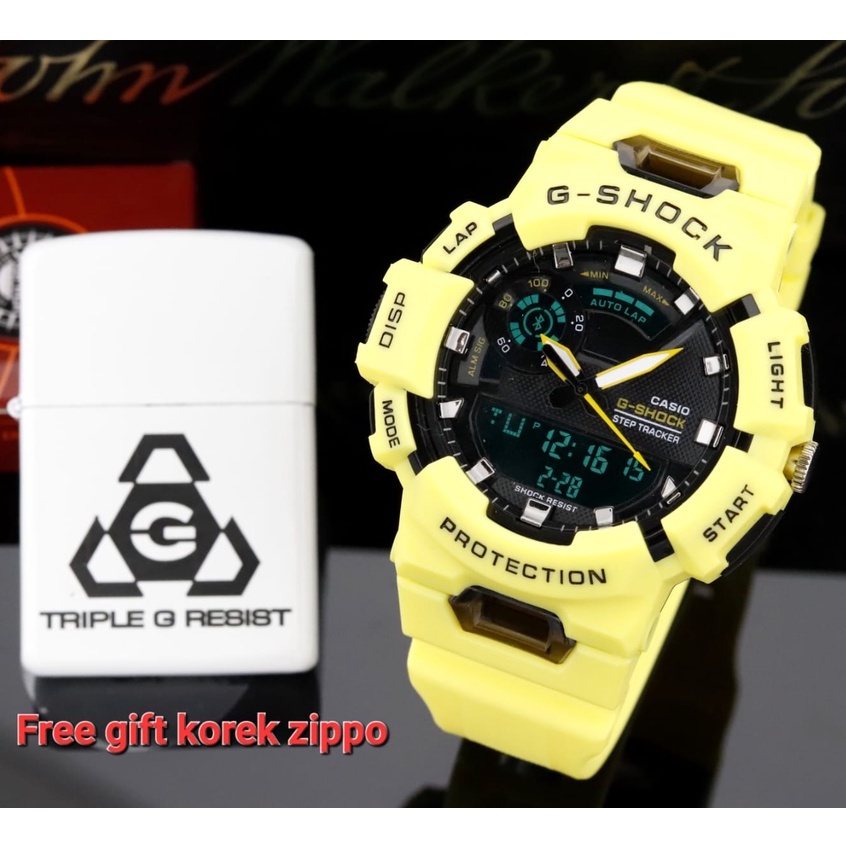 FREE GIFT✅ Jam tangan pria Gshock Digital analog Anti air bisa COD