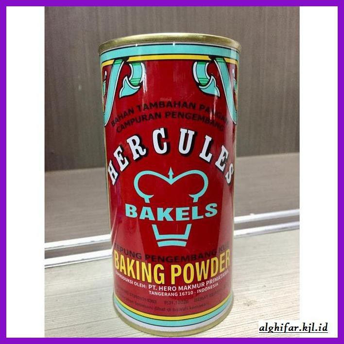 

Redwop-Gnikab- Baking Powder Hercules 450Gr -Hallall.