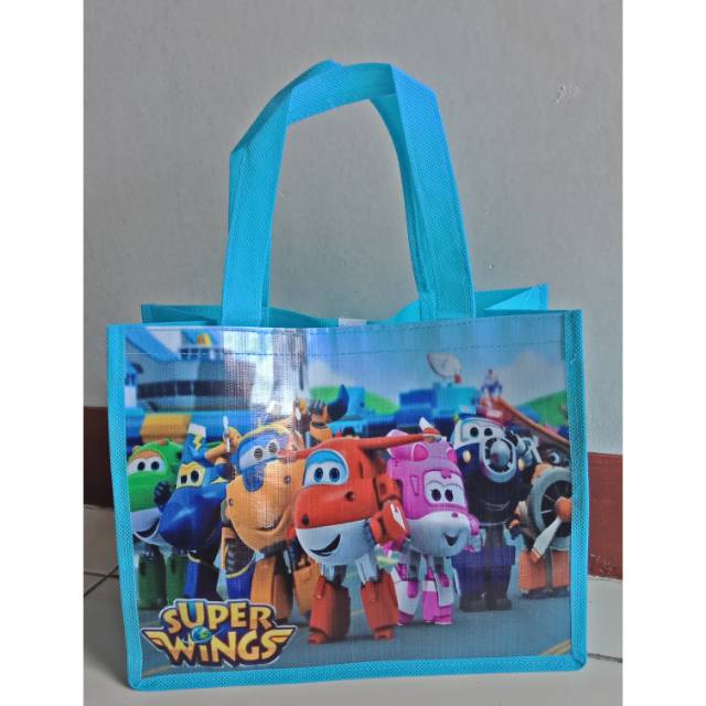 

goodie bag tas ultah tas souvenir super wings
