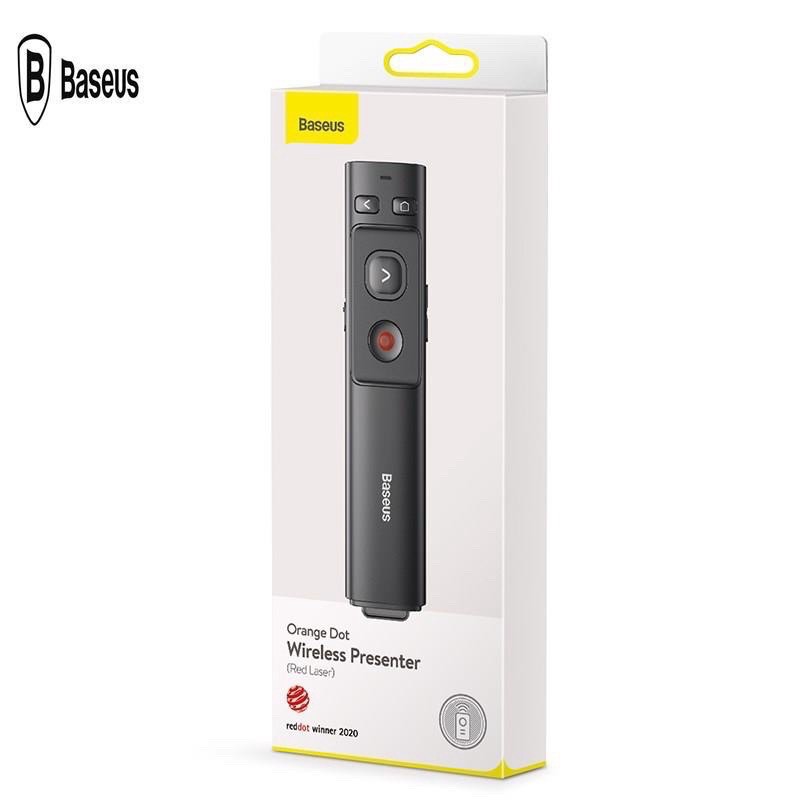 wireless presenter baseus laser pointer grey