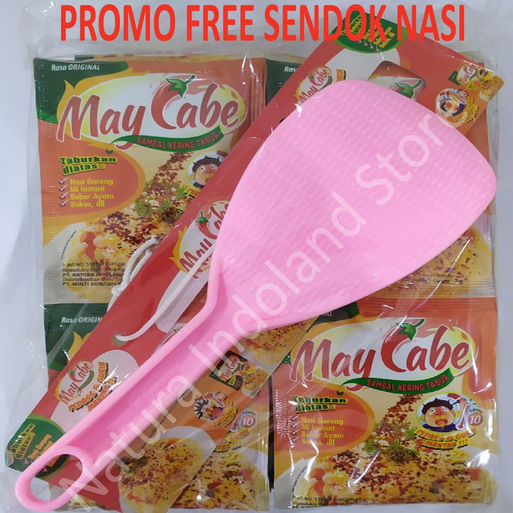 

MAY CABE Sambal Tabur 7 gr : Lvl 10 (Kemasan Pack Isi 2 Renceng)