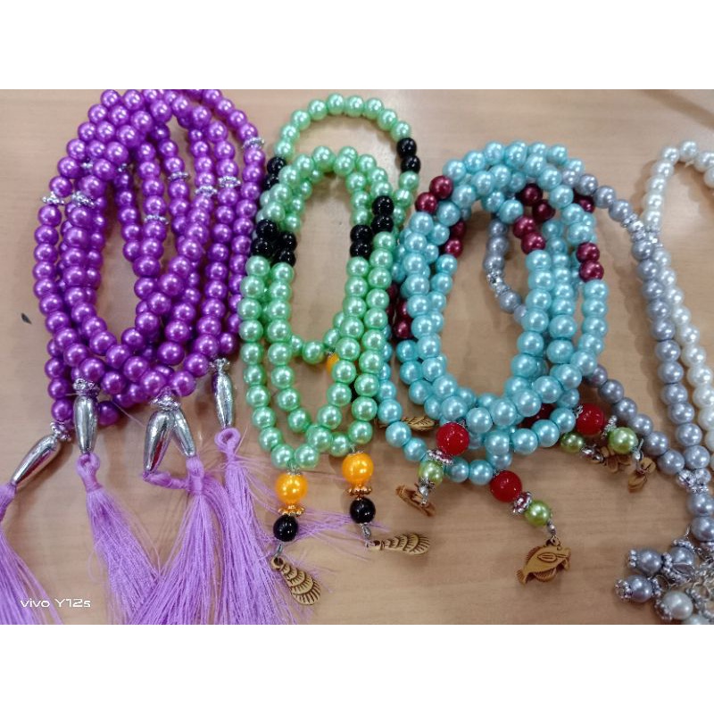 TASBIH MUTIARA 33BUTIR,TASBIH CANTIK