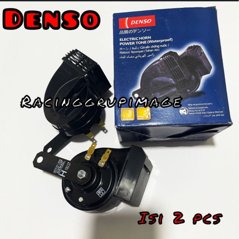 Klakson keong Denso/klakson Denso waterproof/klakson mobil/motor