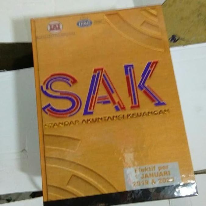 

Buku SAK 2018 Buku 1 Efektif per 1 Januari 2019 & 2020 ( HARD