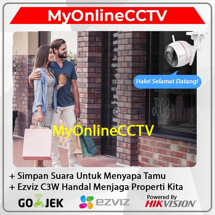 Cam Ezviz C3W 1080P Ip Camera Outdoor Cctv By Hikvision Garansi Resmi
