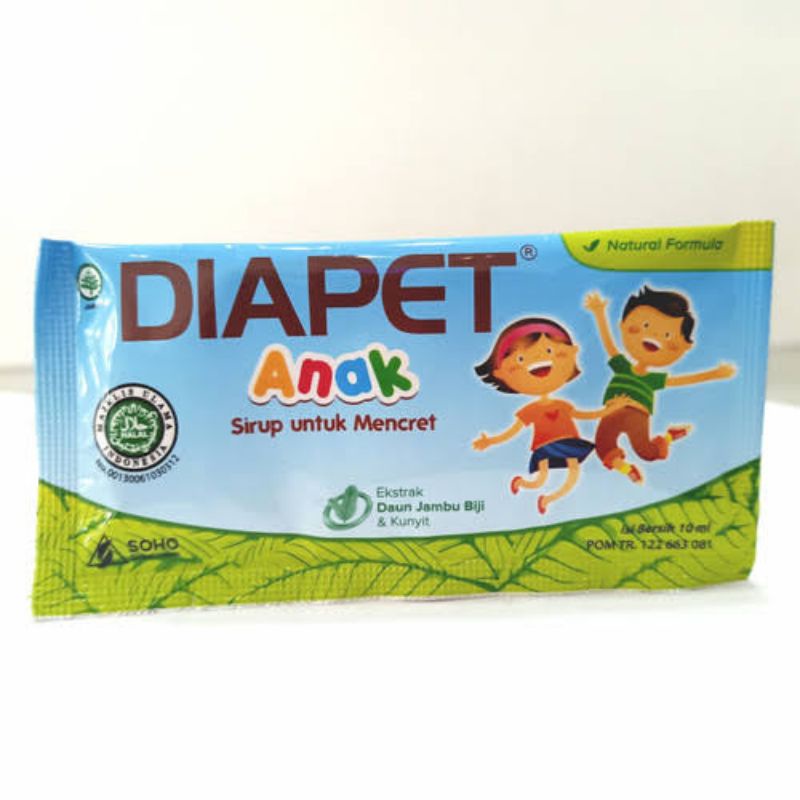 Diapet Cair Sachet Untuk Anak/ Obat Diare Anak