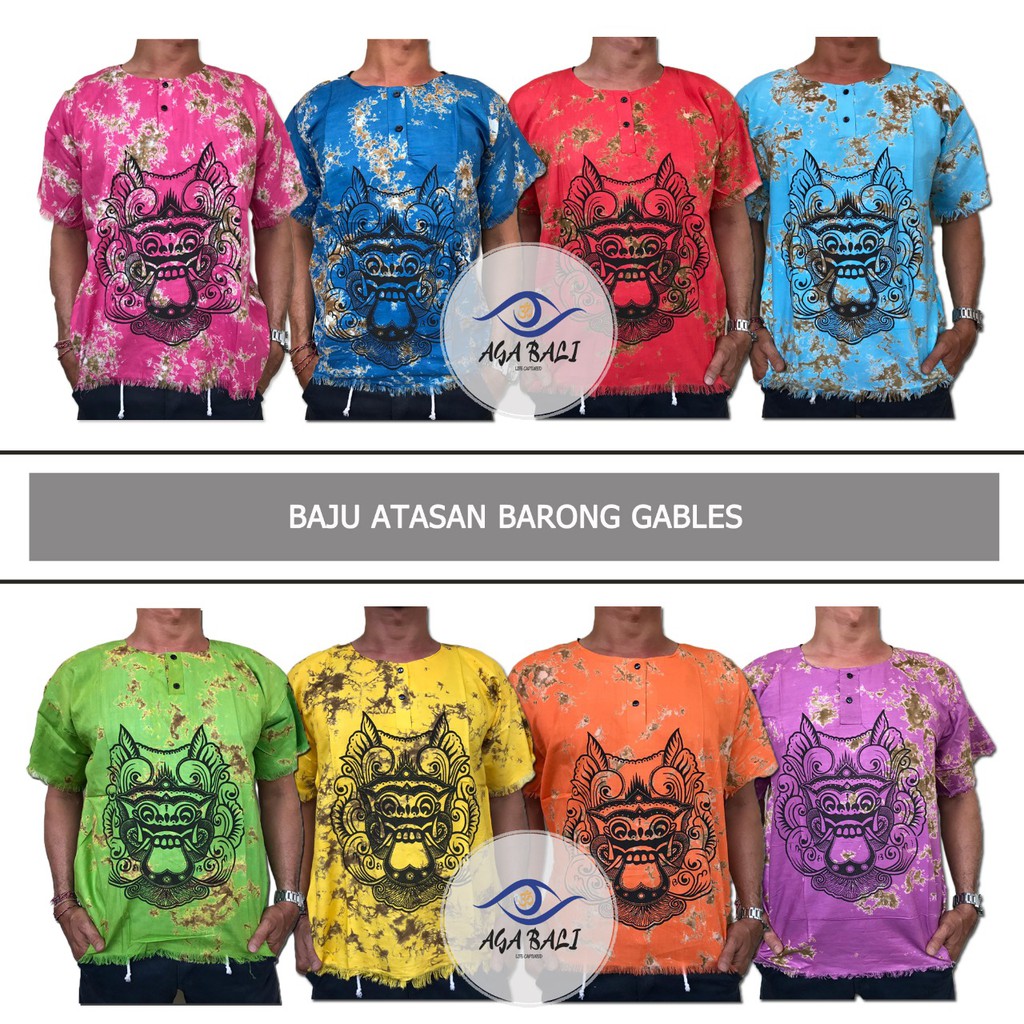 Baju Barong Bali GABLES DEWASA Pria dan Wanita B003.ag