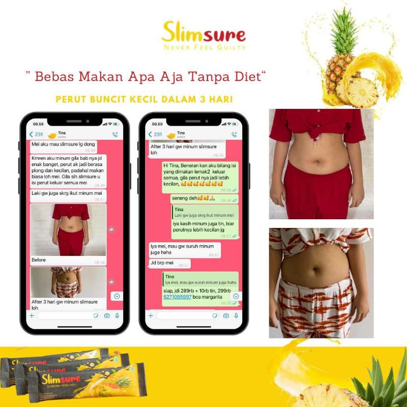 

Slimsure 15 sachet