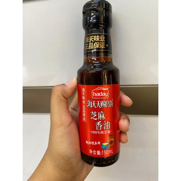 

Sesame oil hai tian zhi ma xiang you 海天芝麻香油150ml / sesame oil