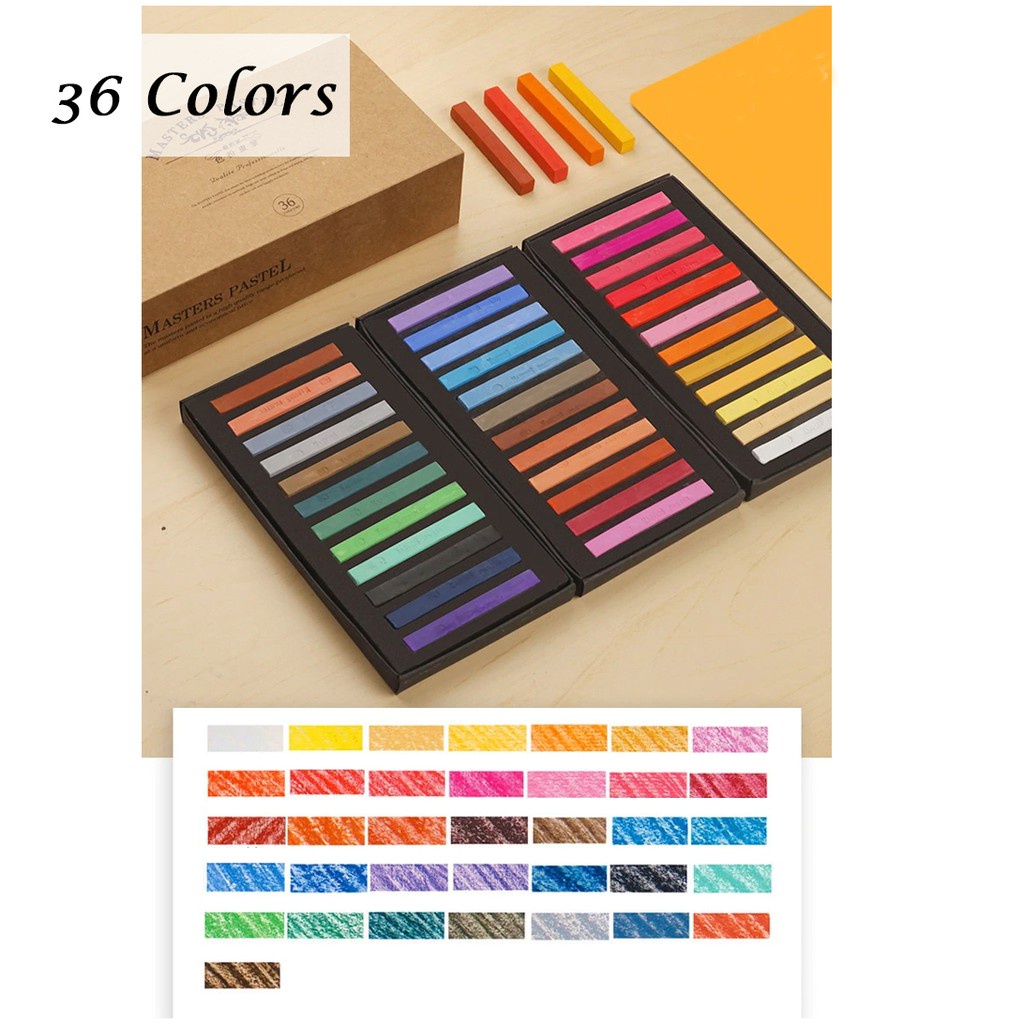 

MARIES MASTER SOFT PASTEL 36 COLOURS