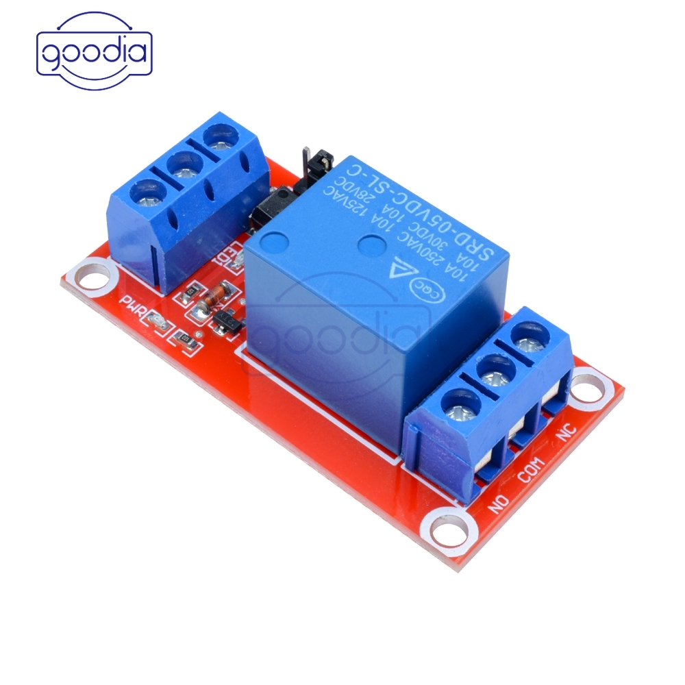 ✈【Fast/COD】✈Modul Relay DC 5V 9V 12V 24V Optocoupler 1 Channel 1CH Support High dan Low Trigger