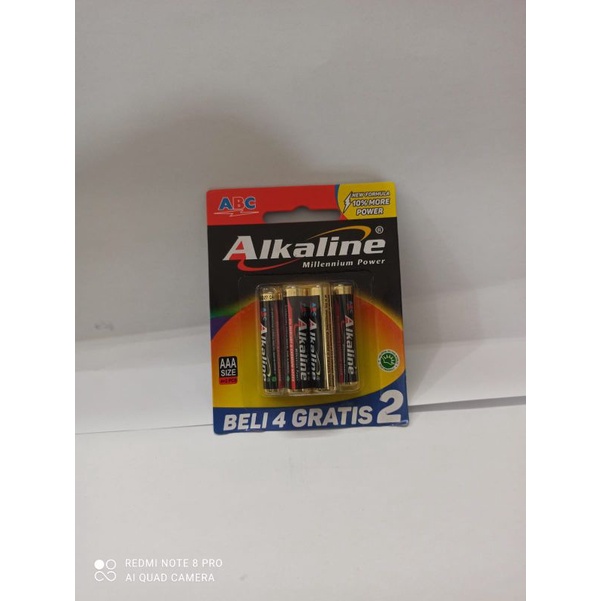 Baterai A3 alkaline
