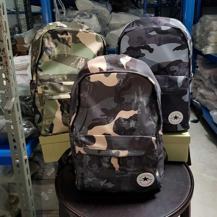 Tas Ransel Sekolah Import - 132894 - Backpack Fashions Men's Unisex Termurah Tas Army Trendy