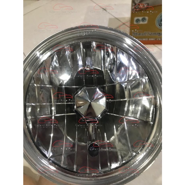 Headlamp head lamp lampu mobil motor bulat 7 inch crystal kristal
