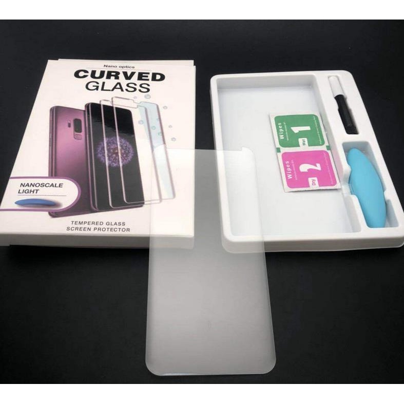 UV Glass Oppo Reno 4 Pro Find X2 Pro Tempered Glass 3D Curve FULL SCREEN FULL GLUE FULL LAYAR